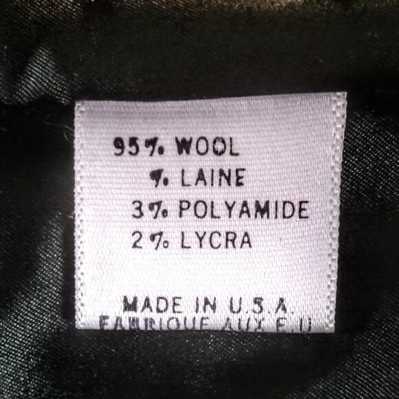 Theory Double-Breasted Olive Green Wool Coat - Picture 6 of 7